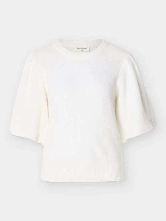 Foto van product T-shirt basic MSCH Copenhagen beżowy