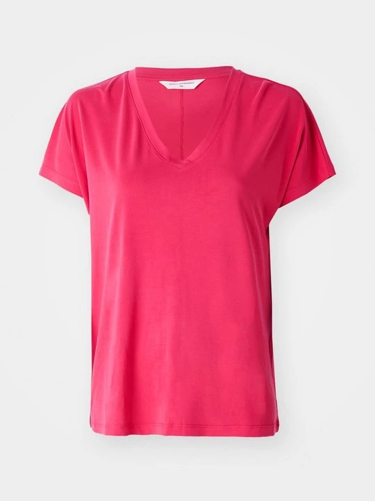 Foto van product T-shirt basic MSCH Copenhagen rood