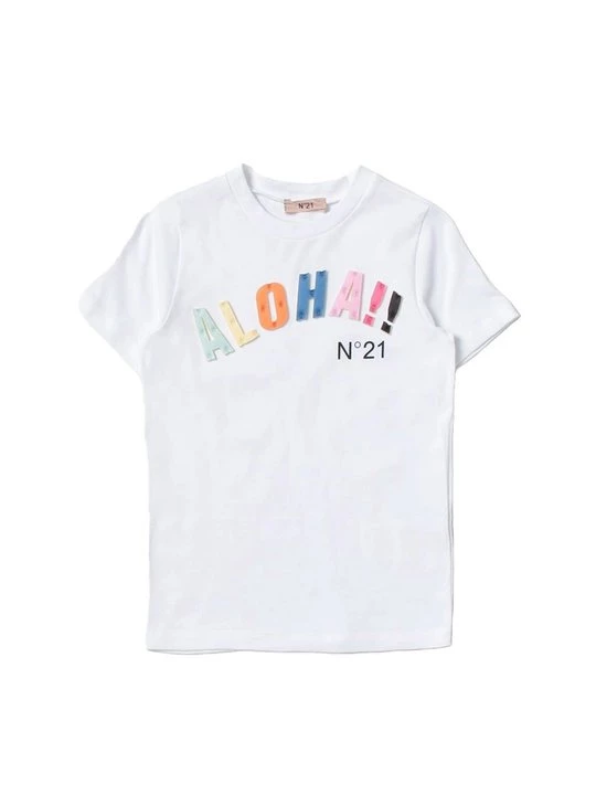 Foto van product T-shirt basic N°21 wit