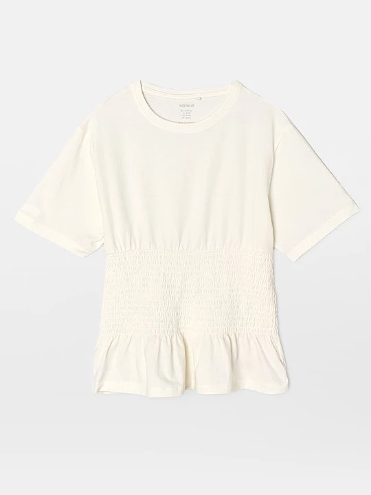 Foto van product T-shirt basic NAME IT crème
