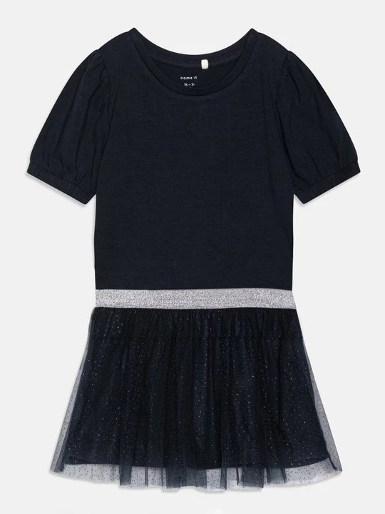 Foto van product T-shirt basic NAME IT donkerblauw