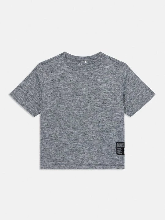 Foto van product T-shirt basic NAME IT donkerblauw