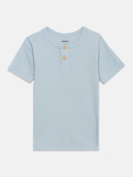 Foto van product T-shirt basic NAME IT lichtblauw