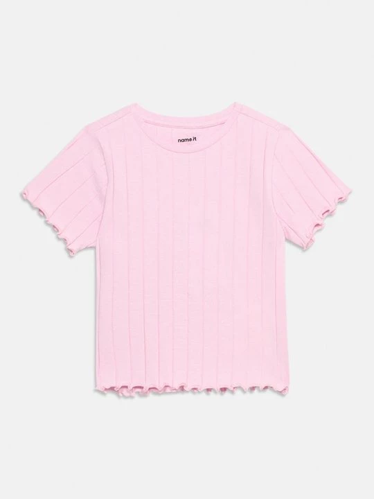 Foto van product T-shirt basic NAME IT roze