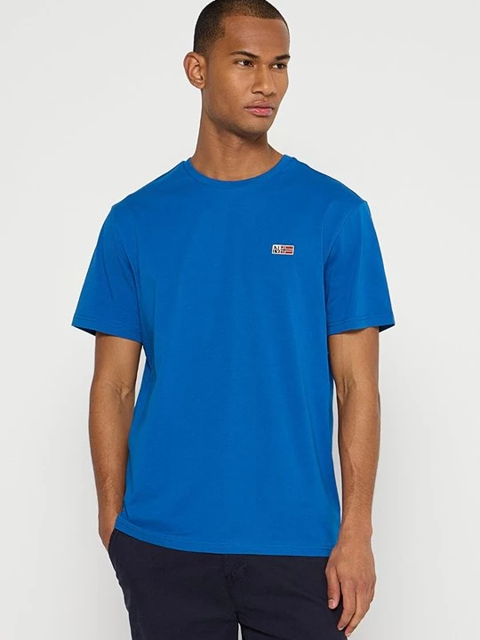 Foto van product T-shirt basic Napapijri blauw