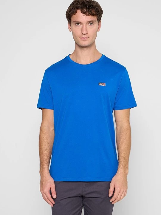 Foto van product T-shirt basic Napapijri blauw