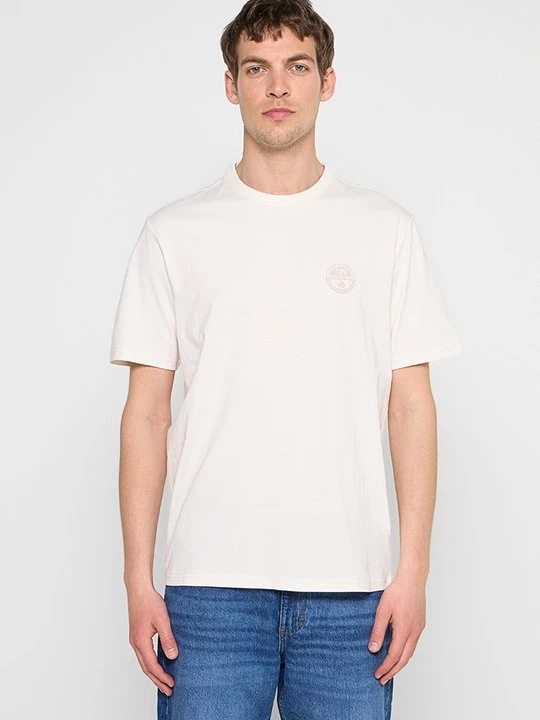 Foto van product T-shirt basic Napapijri crème