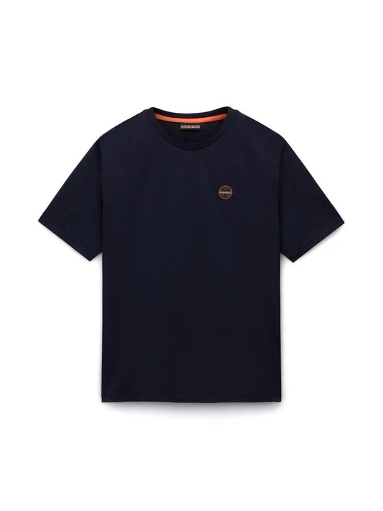 Foto van product T-shirt basic Napapijri donkerblauw