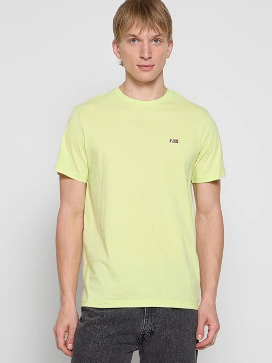 Foto van product T-shirt basic Napapijri geel