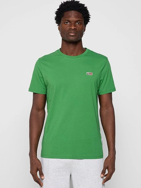 Foto van product T-shirt basic Napapijri groen