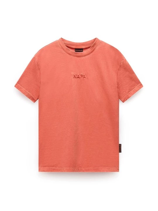 Foto van product T-shirt basic Napapijri oranje