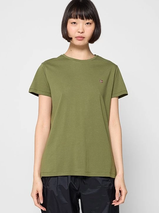 Foto van product T-shirt basic Napapijri tan