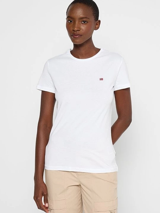 Foto van product T-shirt basic Napapijri wit