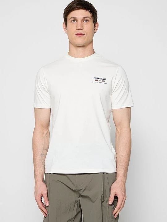 Foto van product T-shirt basic Napapijri wit