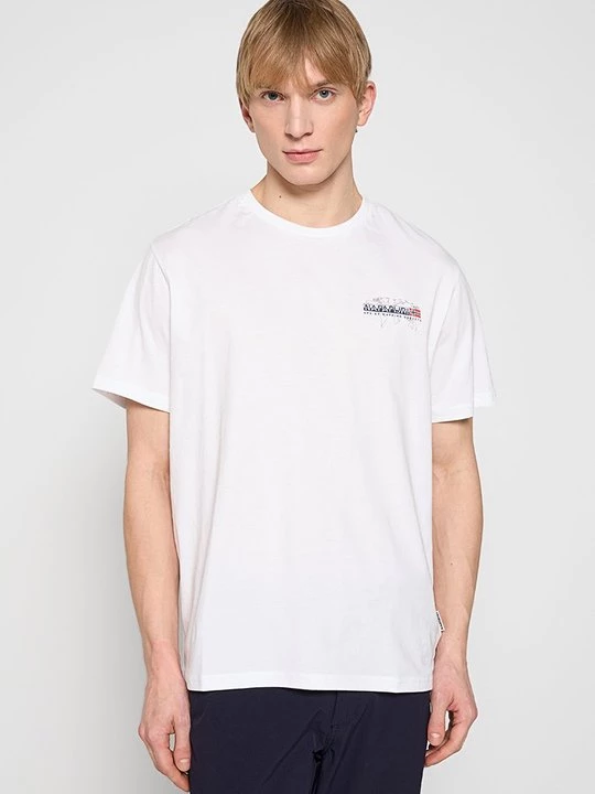 Foto van product T-shirt basic Napapijri wit