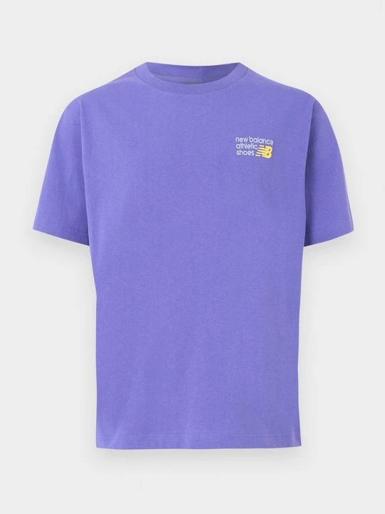 Foto van product T-shirt basic New Balance paars