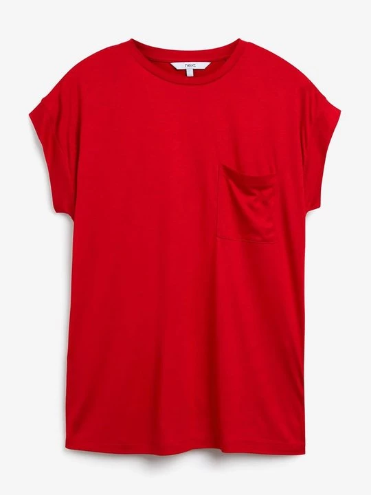 Foto van product T-shirt basic Next rood