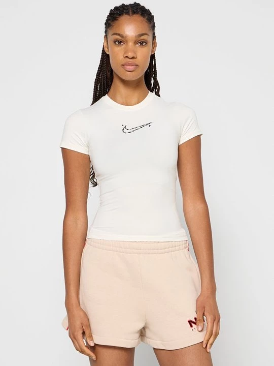 Foto van product T-shirt basic Nike beżowy