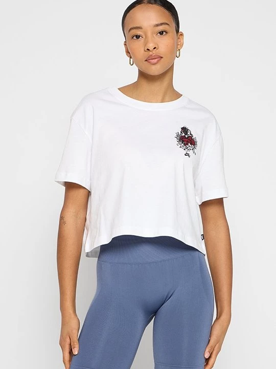 Foto van product T-shirt basic Nike wit