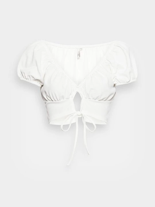 Foto van product T-shirt basic Nly by Nelly wit