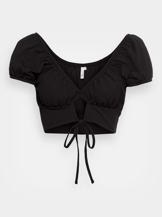 Foto van product T-shirt basic Nly by Nelly zwart