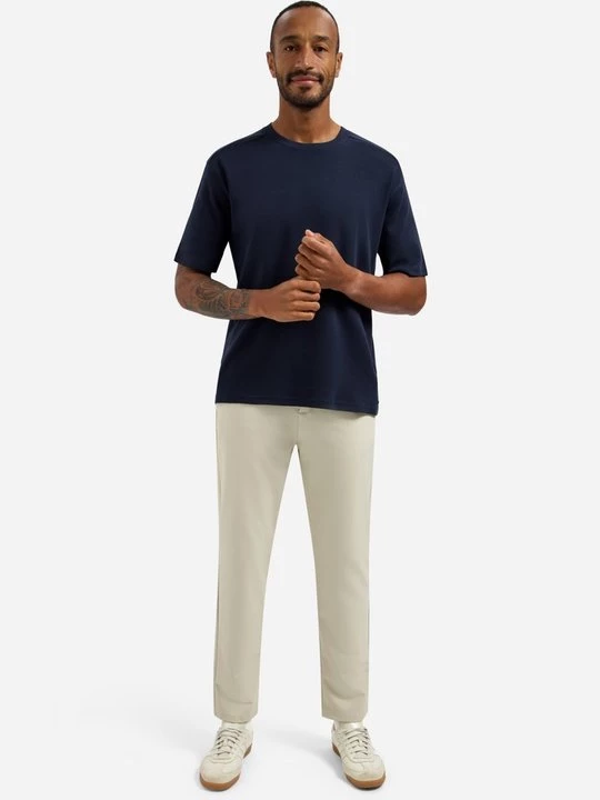 Foto van product T-shirt basic No Excess donkerblauw