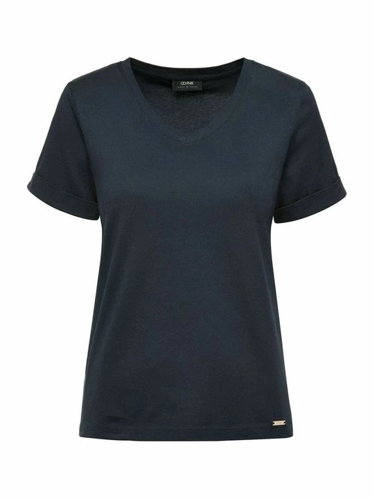 Foto van product T-shirt basic Ochnik donkerblauw