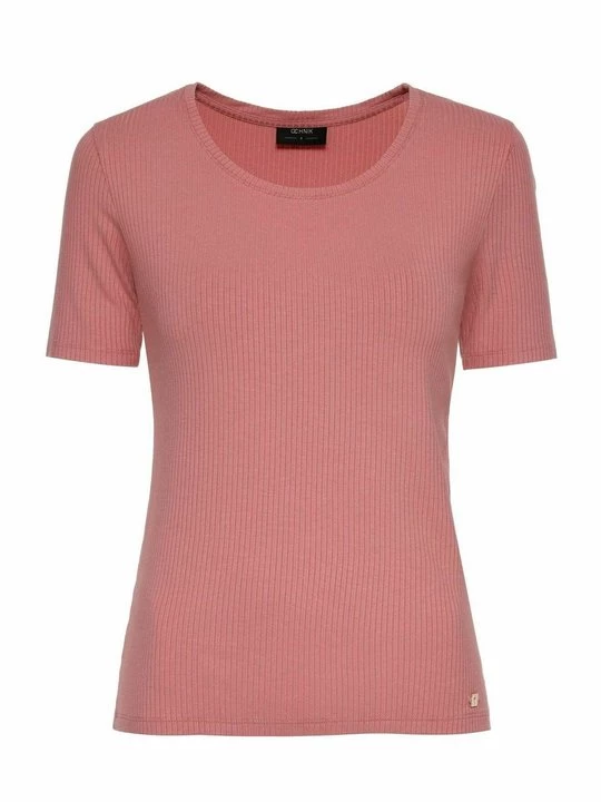 Foto van product T-shirt basic Ochnik donkerroze