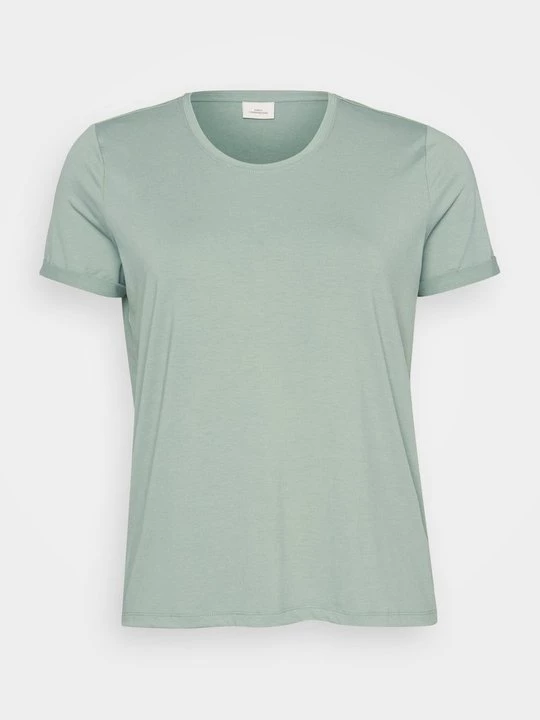 Foto van product T-shirt basic ONLY Carmakoma groen
