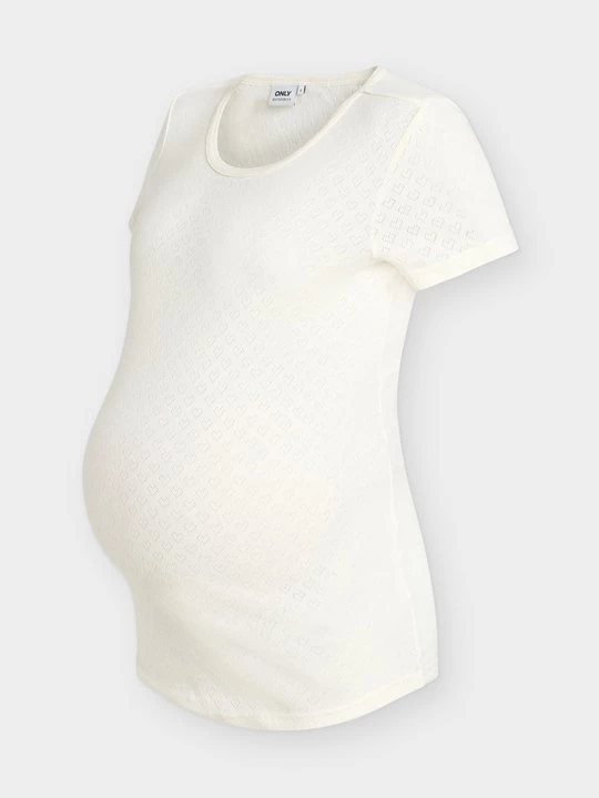 Foto van product T-shirt basic Only crème