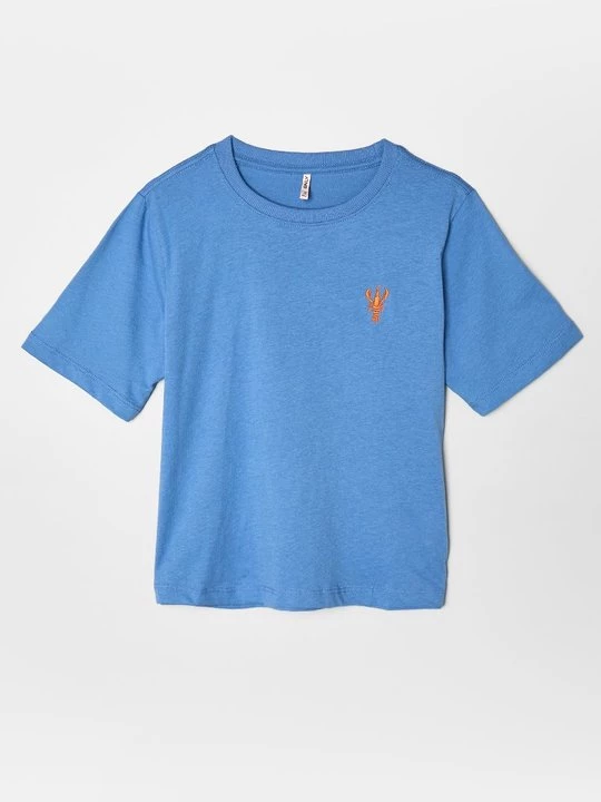 Foto van product T-shirt basic ONLY GIRLS blauw