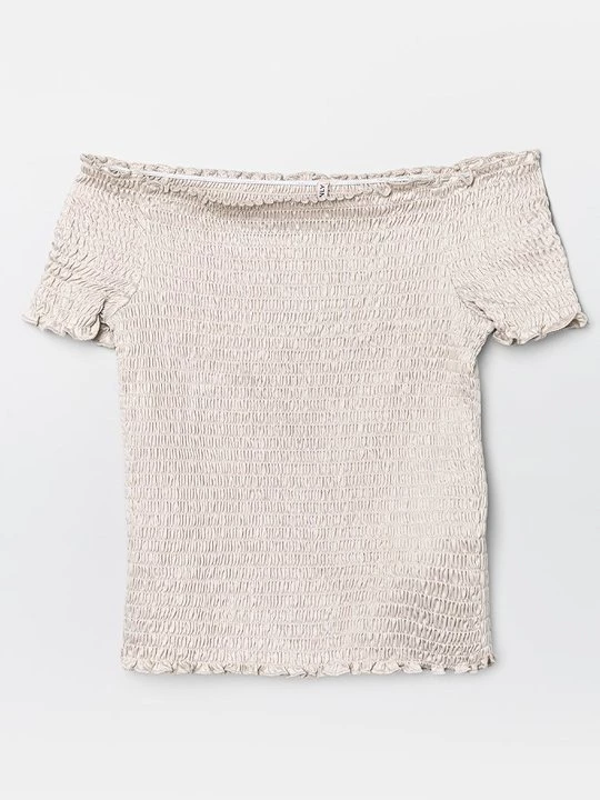 Foto van product T-shirt basic ONLY GIRLS grijs
