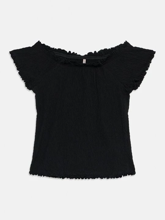 Foto van product T-shirt basic ONLY GIRLS zwart