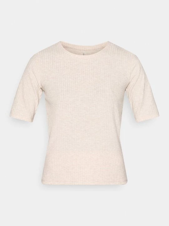 Foto van product T-shirt basic Only Play beżowy
