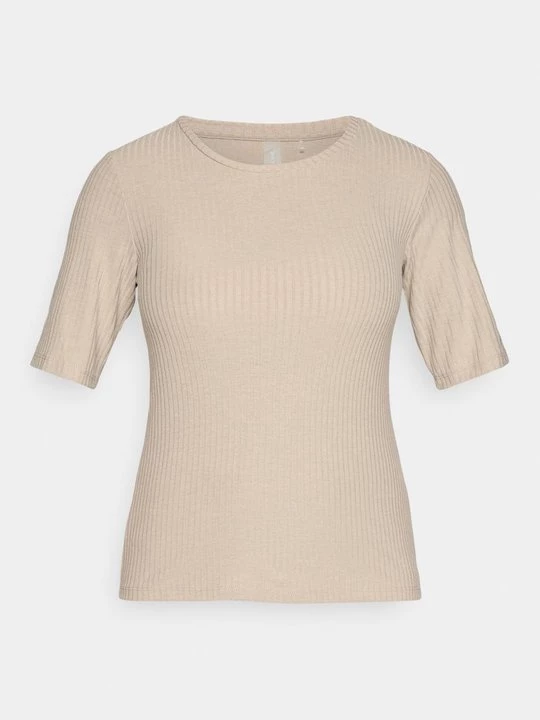 Foto van product T-shirt basic Only Play beżowy
