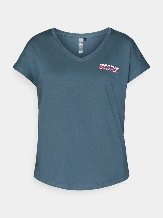 Foto van product T-shirt basic Only Play blauw