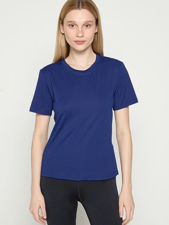 Foto van product T-shirt basic Only Play donkerblauw