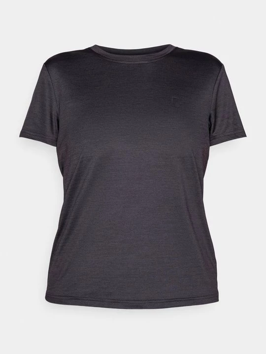 Foto van product T-shirt basic Only Play gemêleerd zwart