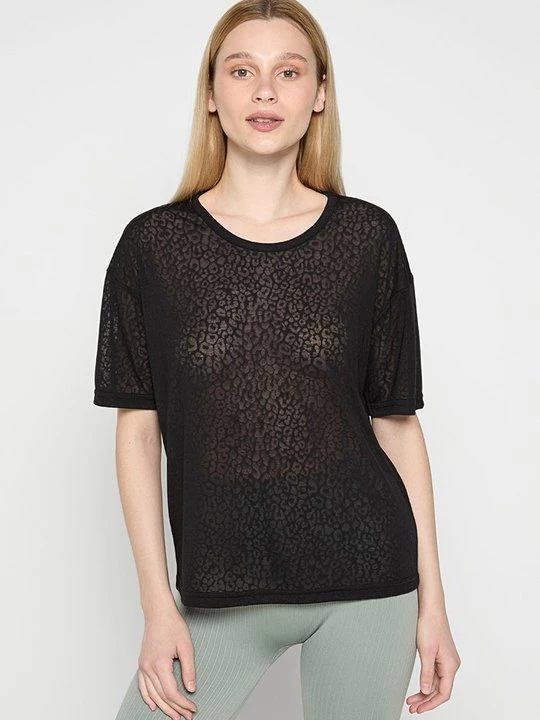Foto van product T-shirt basic Only Play zwart