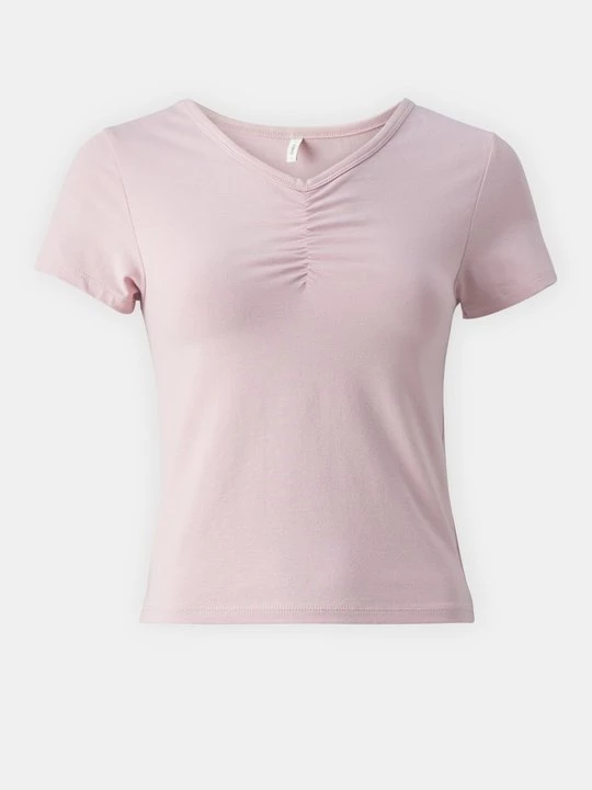 Foto van product T-shirt basic Only roze