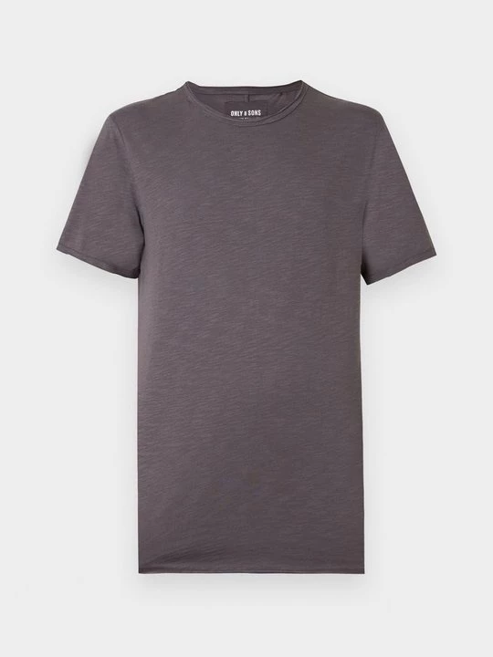 Foto van product T-shirt basic Only & Sons donkerbruin