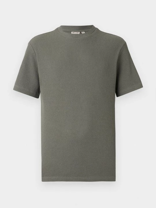 Foto van product T-shirt basic Only & Sons grijs