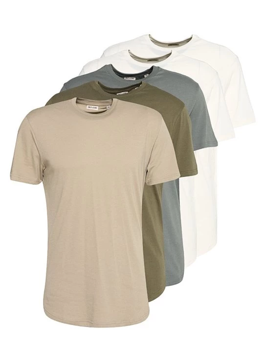 Foto van product T-shirt basic Only & Sons grijs