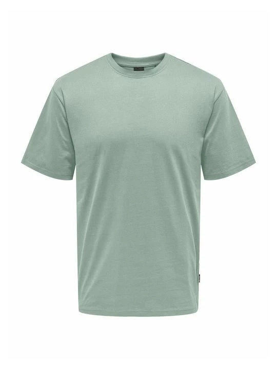 Foto van product T-shirt basic Only & Sons lichtgroen