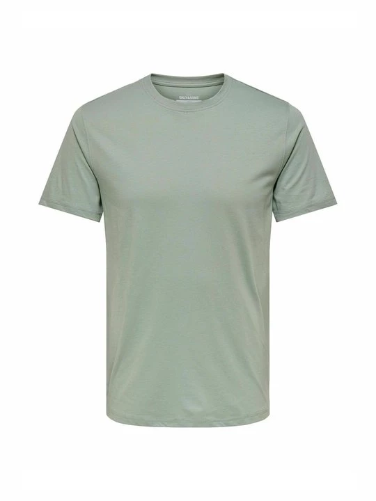 Foto van product T-shirt basic Only & Sons lichtgroen