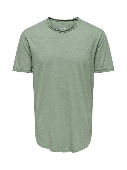 Foto van product T-shirt basic Only & Sons lichtgroen