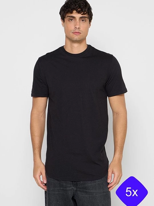 Foto van product T-shirt basic Only & Sons zwart