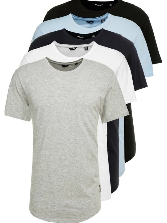 Foto van product T-shirt basic Only & Sons zwart