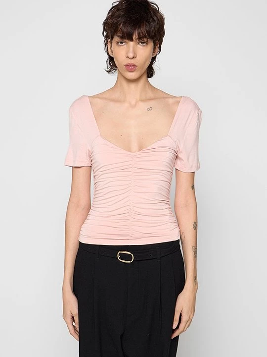 Foto van product T-shirt basic ORSAY donkerroze