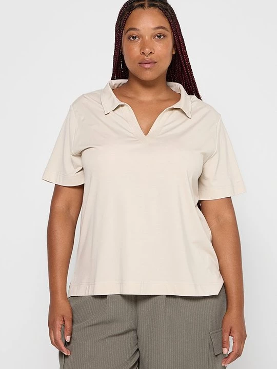 Foto van product T-shirt basic Part Two crème